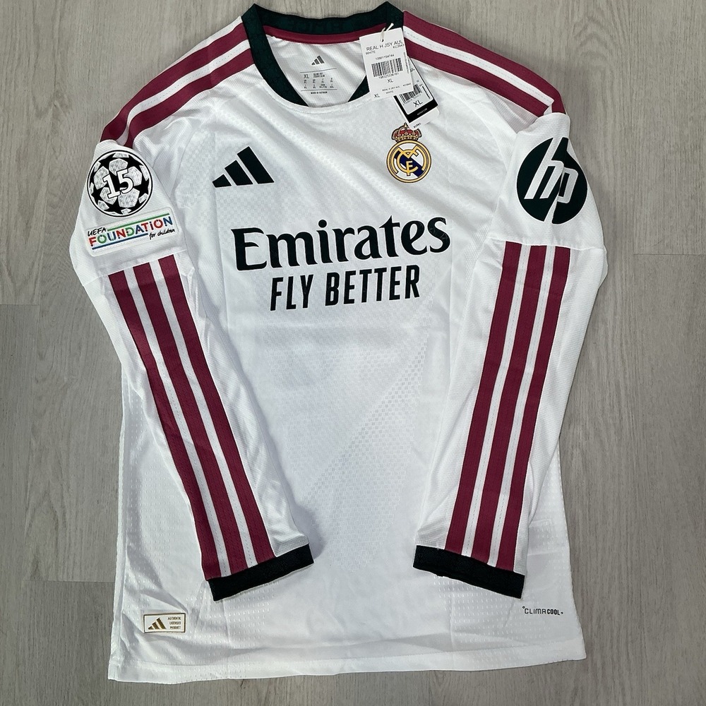 Real Madrid 26/27 Mbappe Player Version Home Jersey Size XL